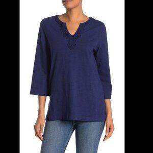 NWT Tommy Bahama Bell Sleeve Jersey  Tunic Top